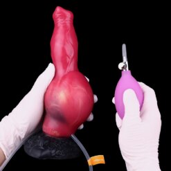 Inflatable Squirting Knot Dildo - Image 3