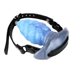 Wearable Dragon Tail Plug Set - S leather Belt