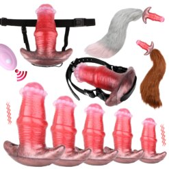 Wearable Fantasy Tail Plug Set