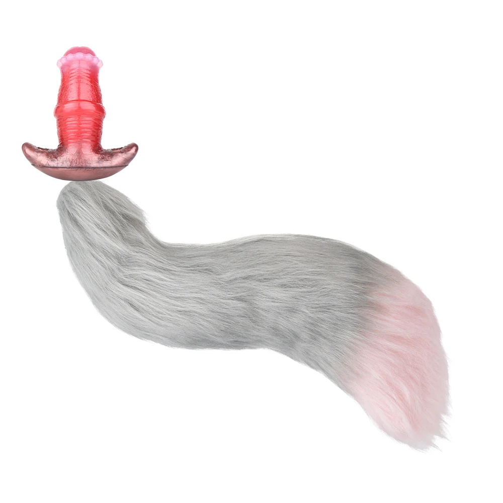 with grey tail
