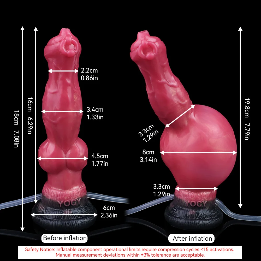 Wolf Knot Squirting Dildo - Image 2
