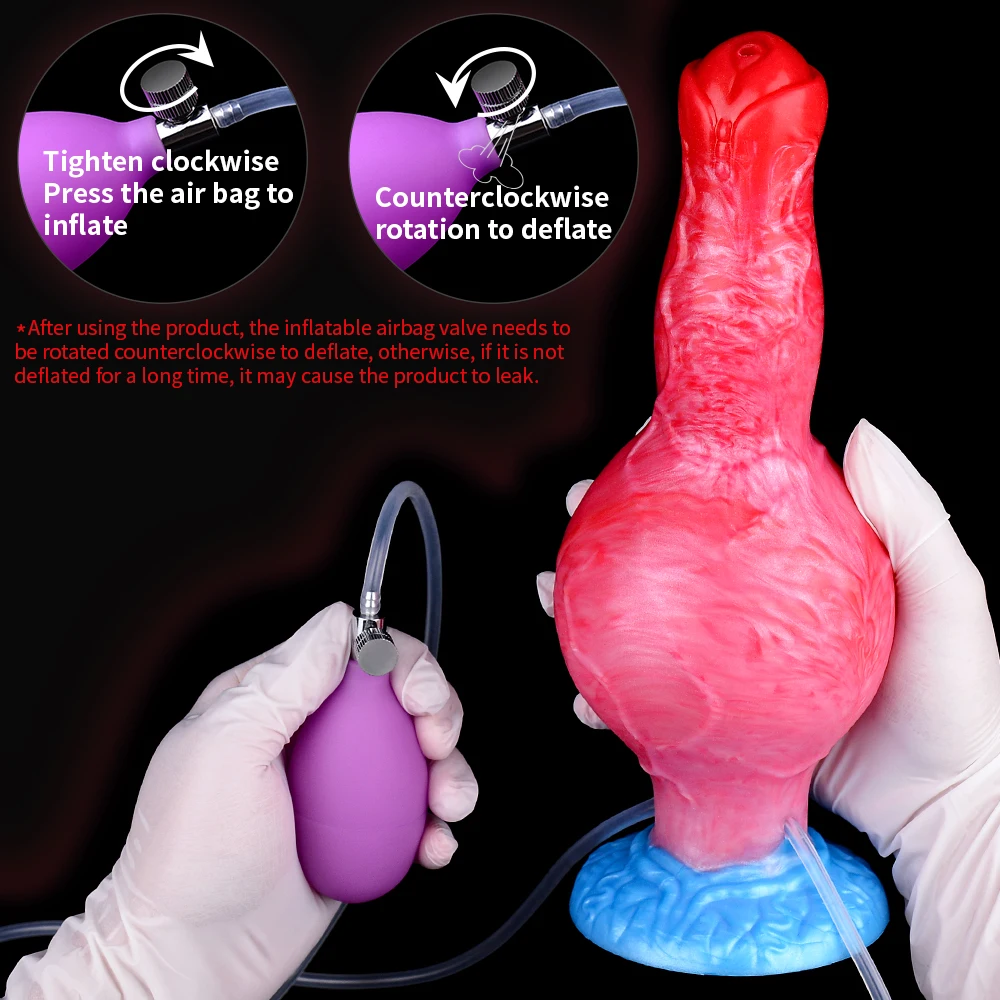 Squirting Knot Fantasy Dildo - Image 3