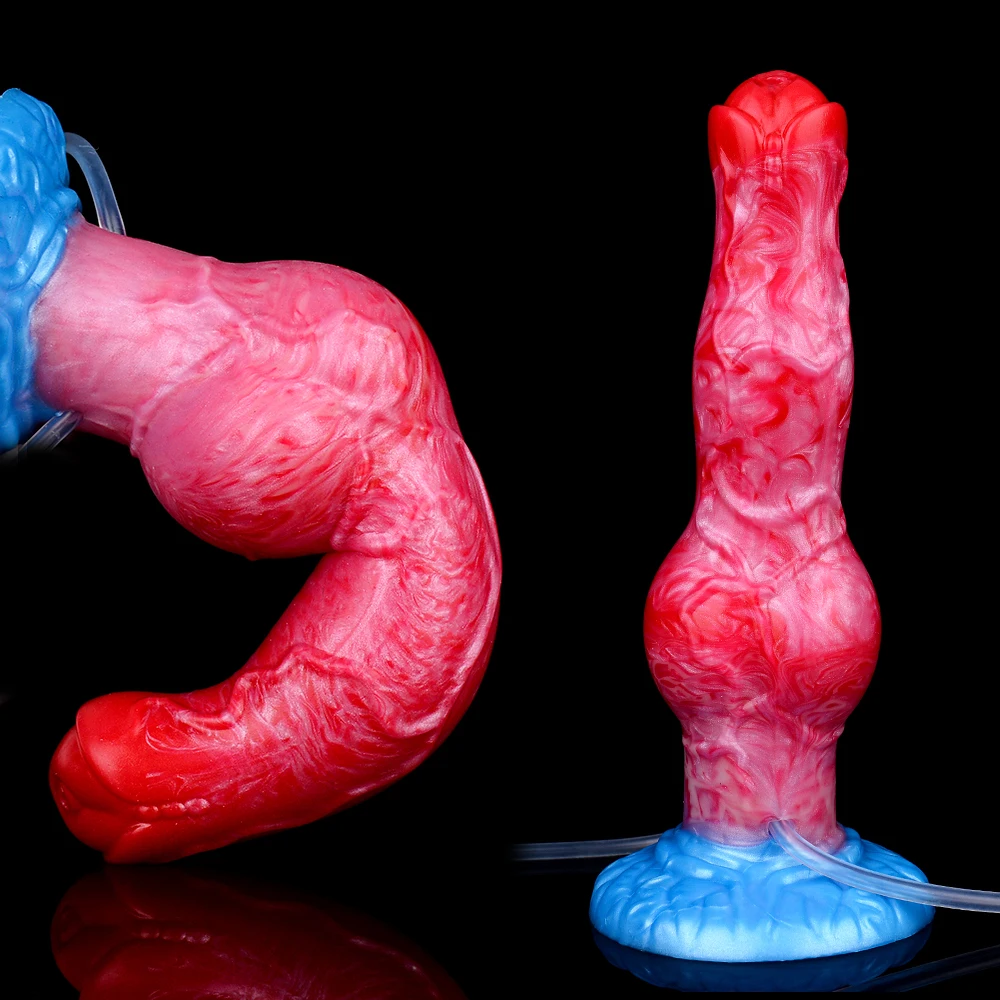 Squirting Knot Fantasy Dildo - Image 6