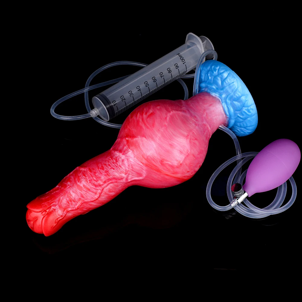Squirting Knot Fantasy Dildo - Image 5
