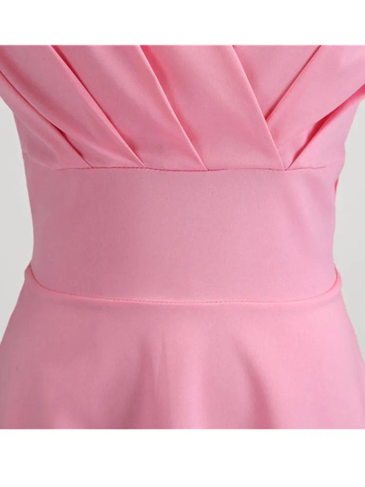 Vintage Pin-Up Midi Dress - Image 6