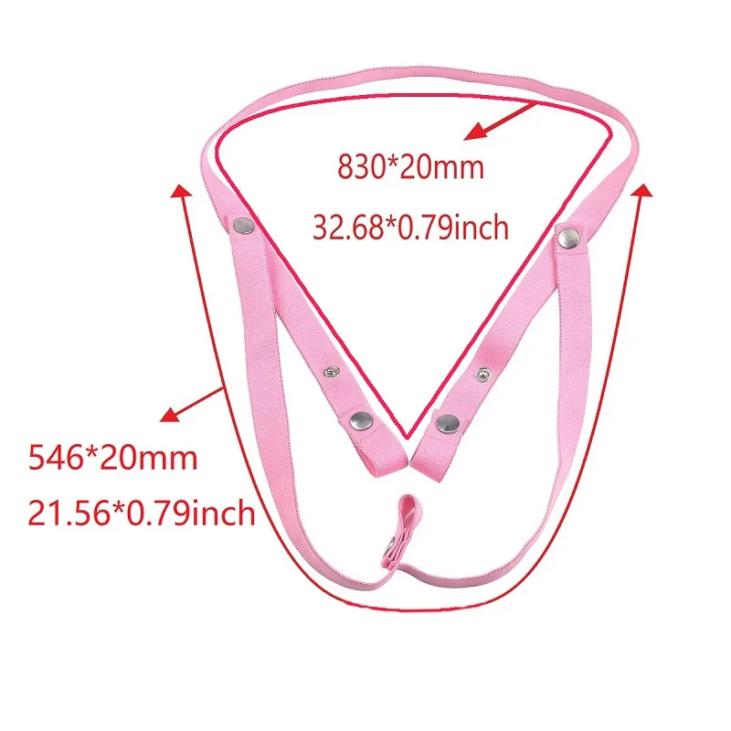 Pink Anti-Off Chastity Belt - Image 6