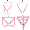 Pink Anti-Off Chastity Belt