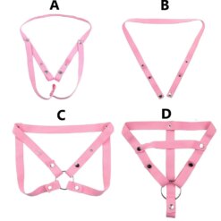 Pink Anti-Off Chastity Belt