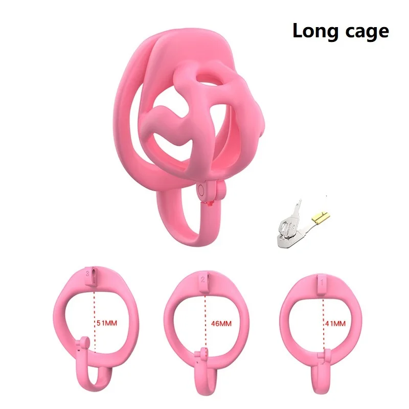 Pink Long cage