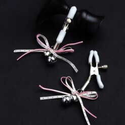 Bow Pearl Nipple Clamps - Image 3