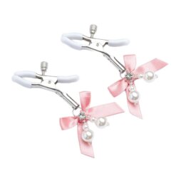 Bow Pearl Nipple Clamps