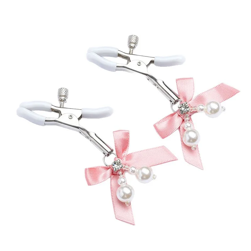 Bow Pearl Nipple Clamps
