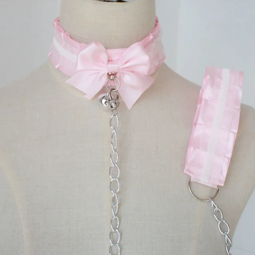 pink collar chain