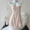 Backless Lace Babydoll Chemise
