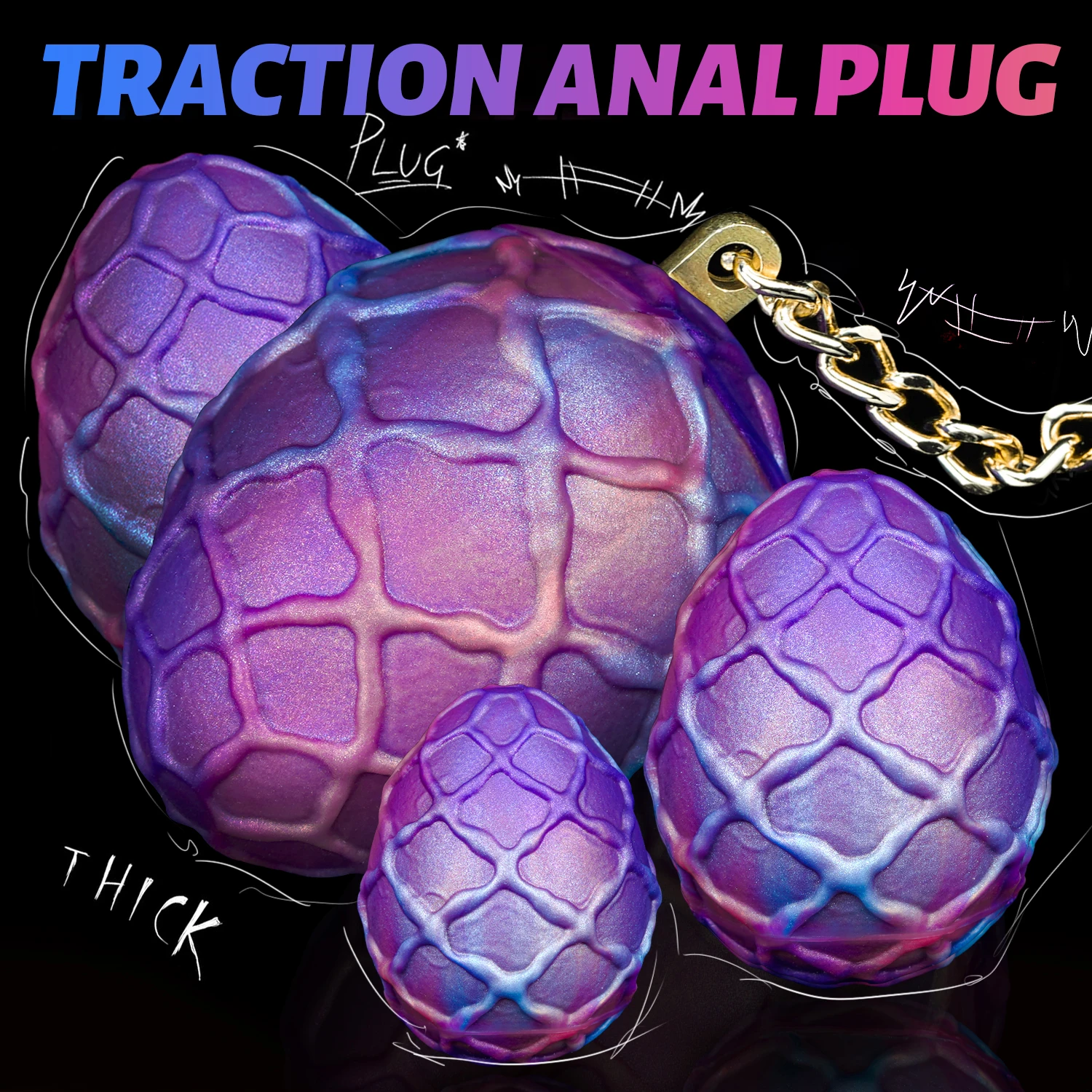 Daring XL Chain Plug - Image 5