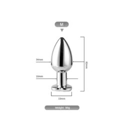 Buzzing Heart Surrender Plug - M