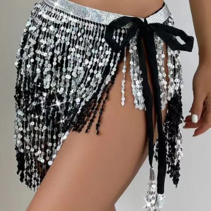 Showgirl Sequin Tassel Skirt - Image 5