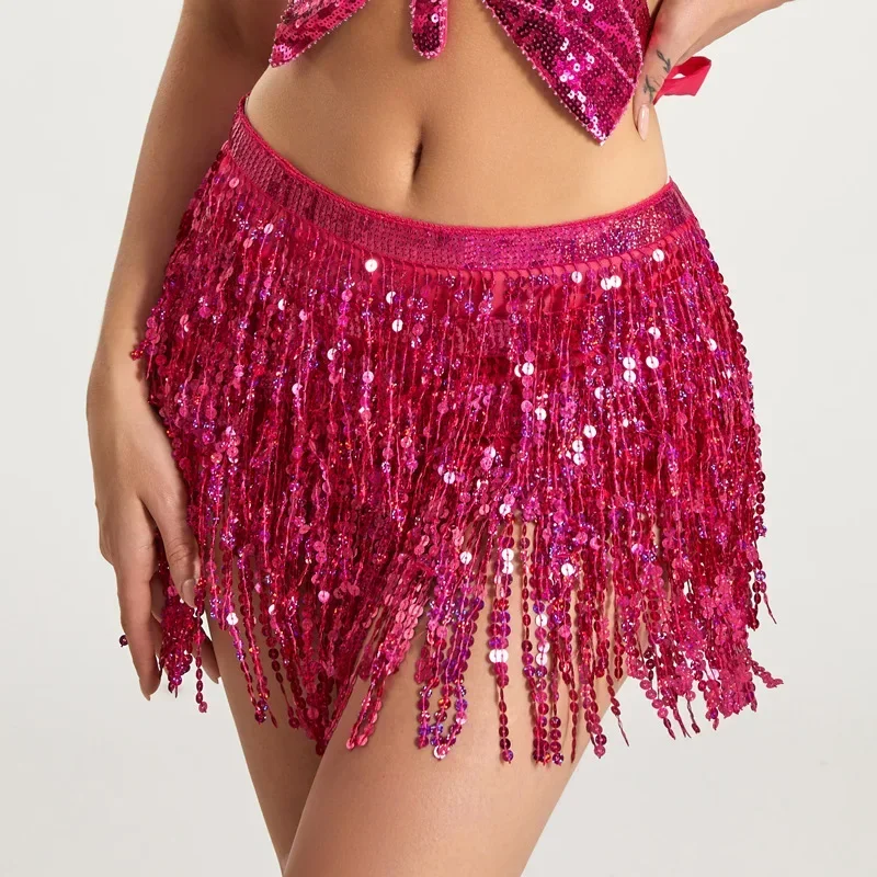 Showgirl Sequin Tassel Skirt - Image 3
