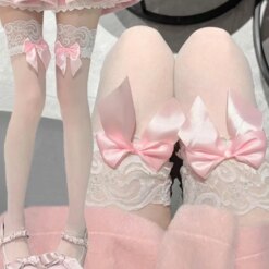 Lolita Bow Thigh Highs