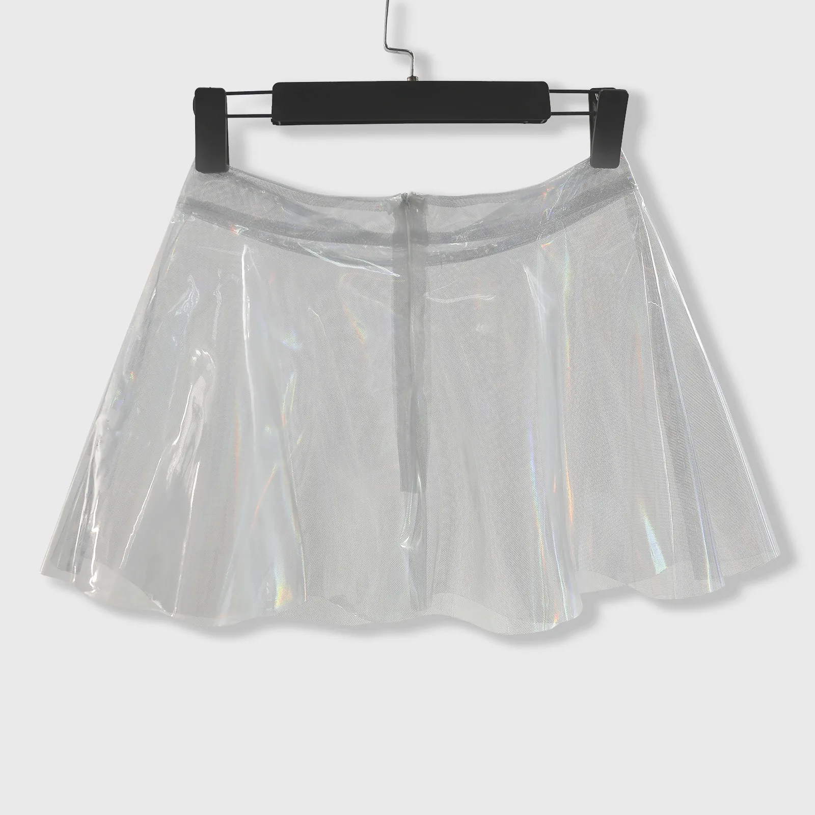 Holographic Rave Mini Skirt - Image 5