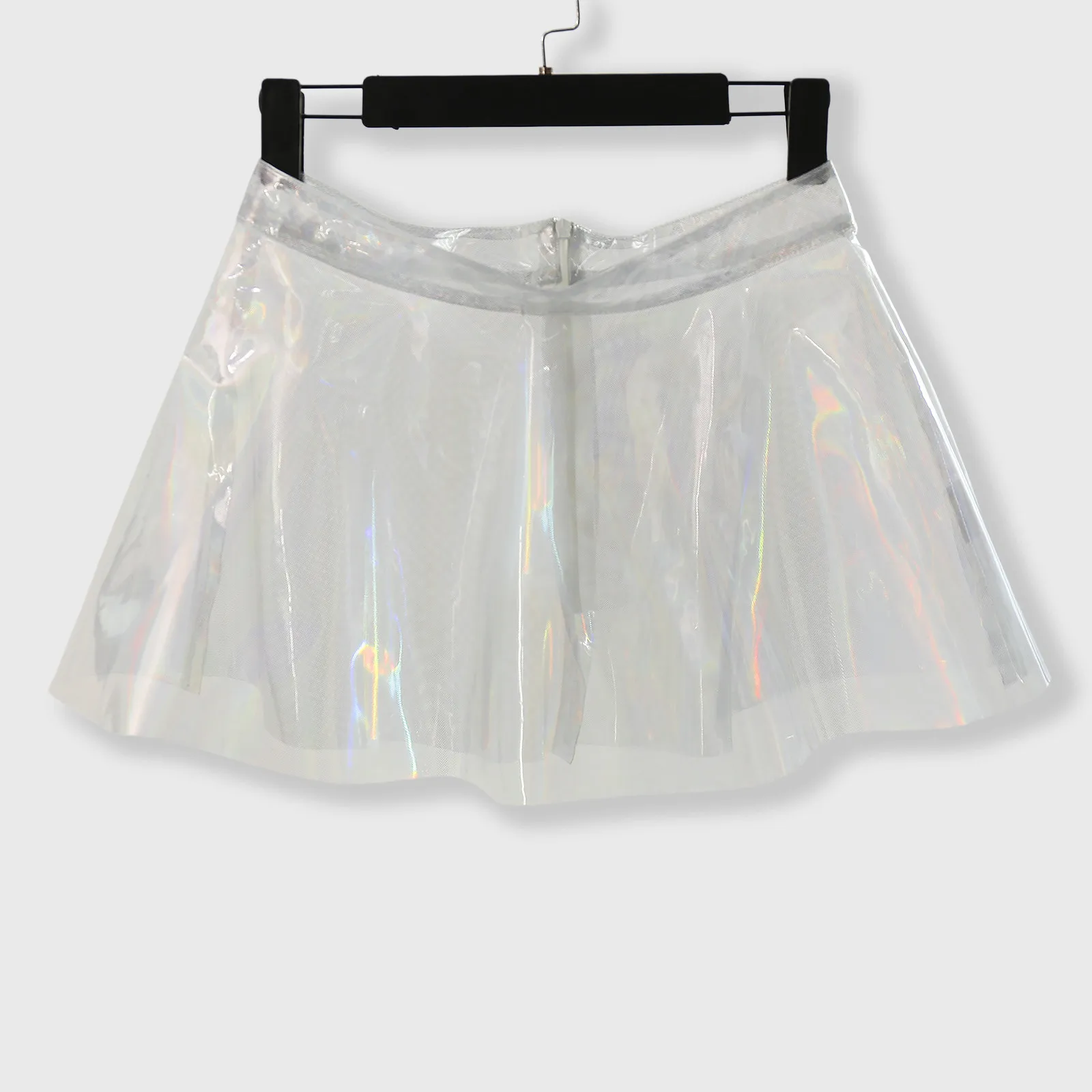 Holographic Rave Mini Skirt - Image 4