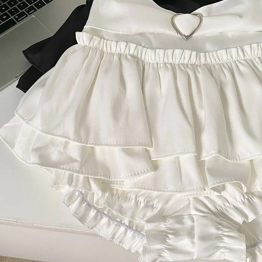 Heart Buckle Ruffle Skirt - Image 5