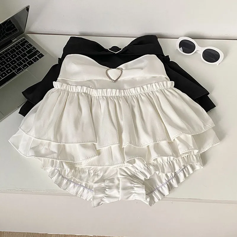 Heart Buckle Ruffle Skirt - Image 4