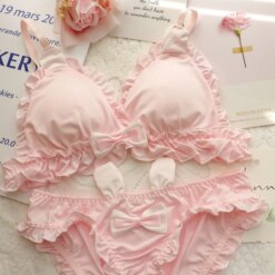 Bunny Ears Lingerie Set