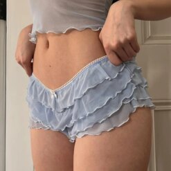 Ruffle Bow Sissy Bloomers