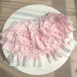Pleated Bow Lolita Panties - Image 6