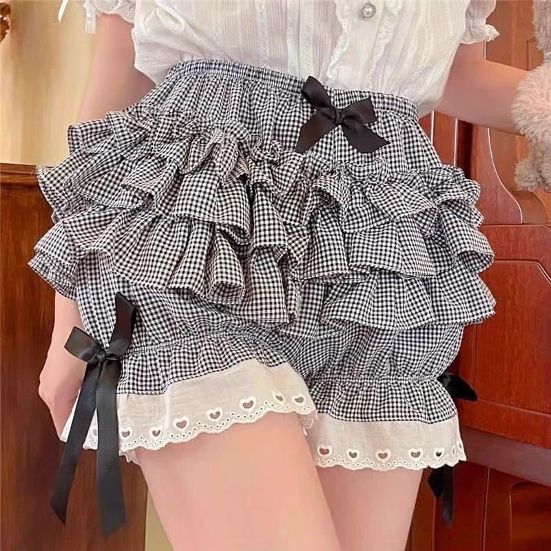 Pleated Bow Lolita Panties - Image 2
