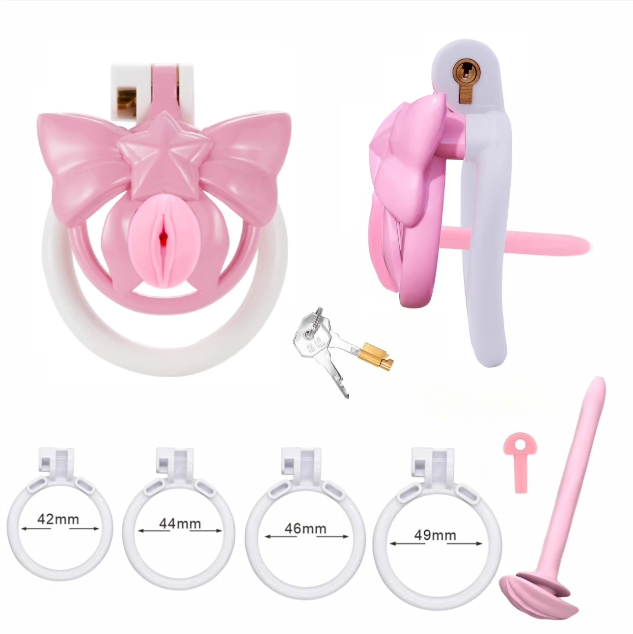 Pink White-Tube