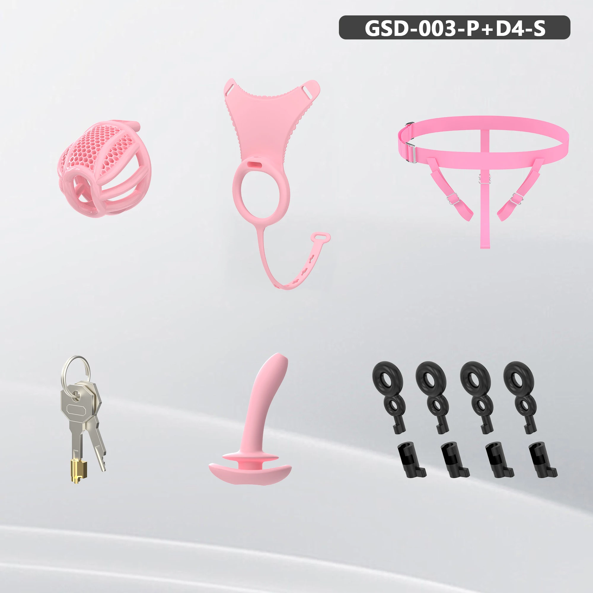 Soft Silicone Sissy Cage - Image 6