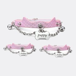 Misty Pink Leash Collar