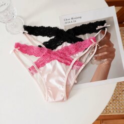 French Satin Tease Panties - Image 5