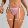Pink Lace G-String Thong