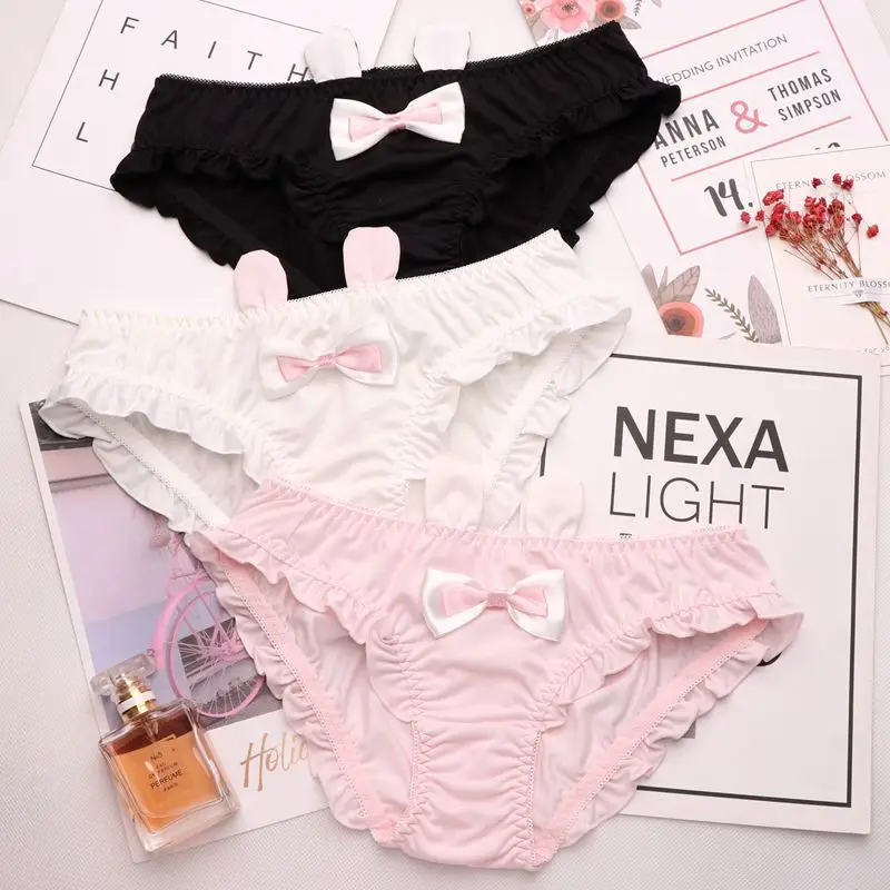 Lolita Bow Cotton Panties