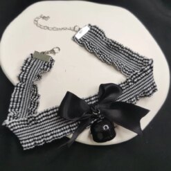 Maid Bell Bow Choker - Image 3