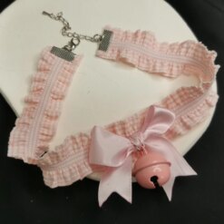 Maid Bell Bow Choker