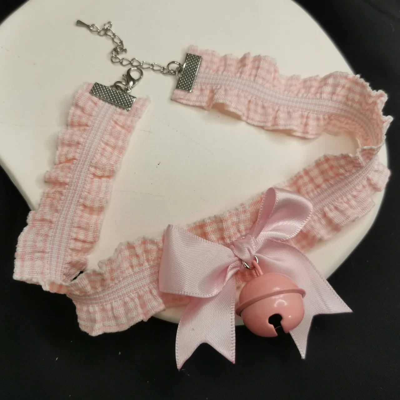 Maid Bell Bow Choker