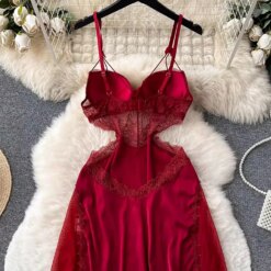 Lace Whisper Strappy Sundress - Image 5