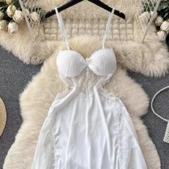 Lace Whisper Strappy Sundress - Image 2