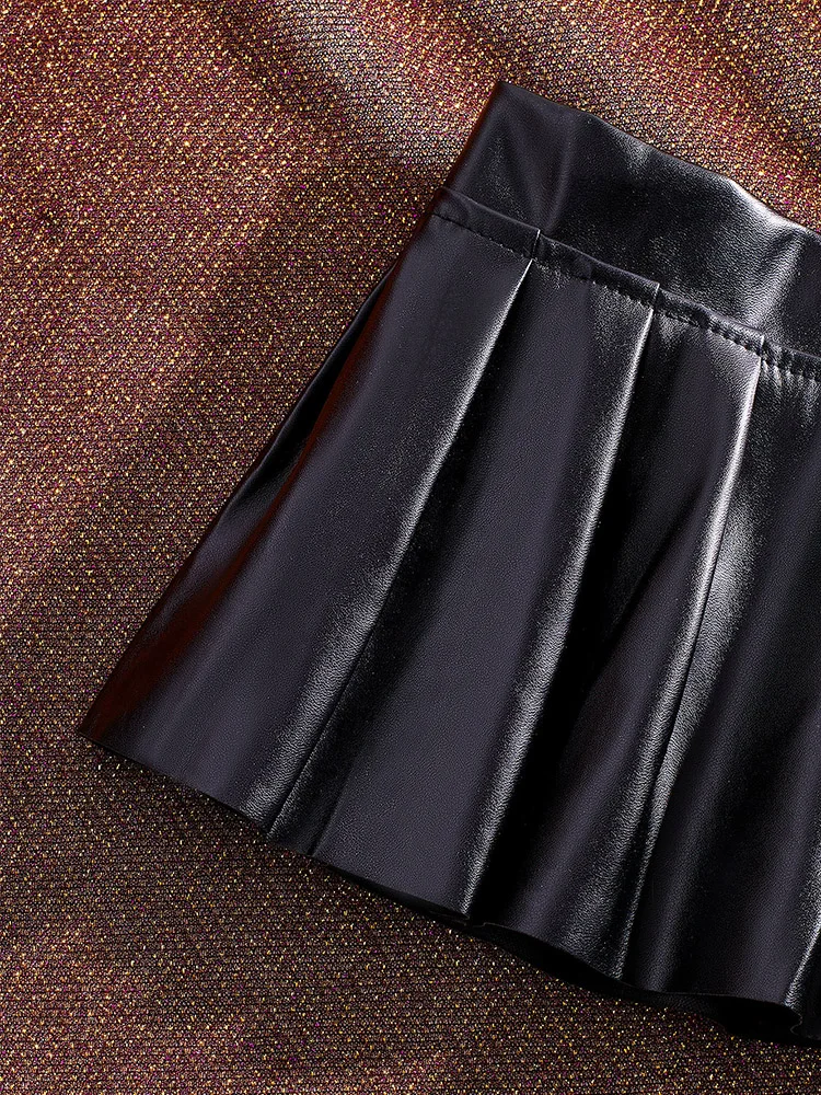 Everyday Gloss Pleated Skirt - Image 3