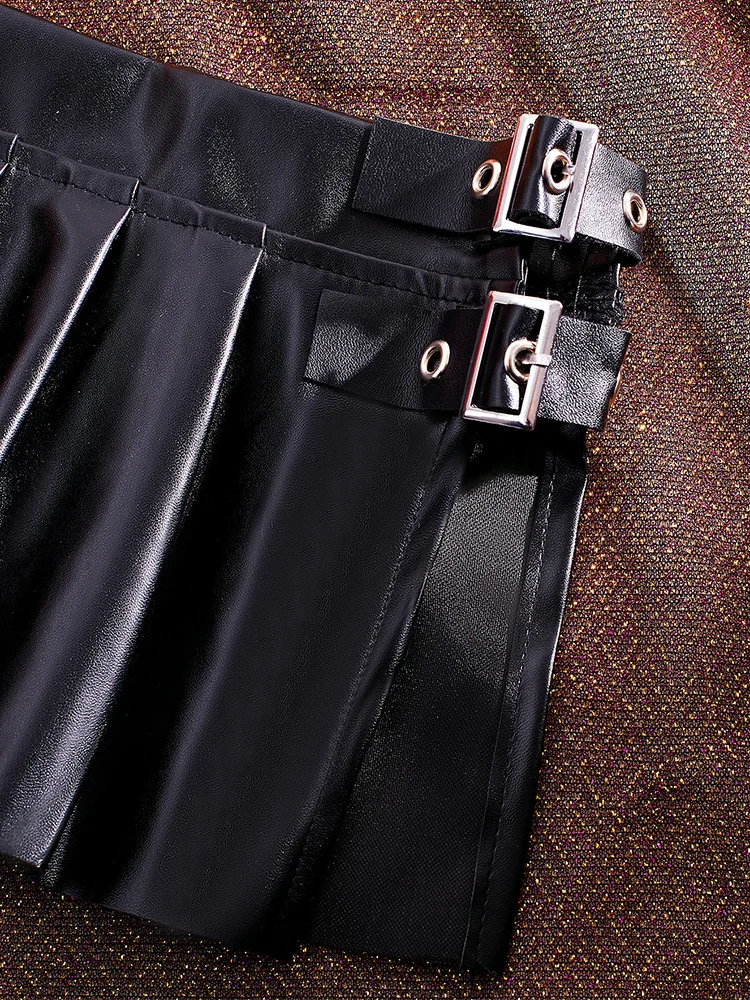 Everyday Gloss Pleated Skirt - Image 5