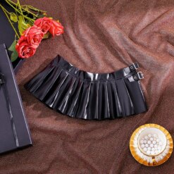 Everyday Gloss Pleated Skirt