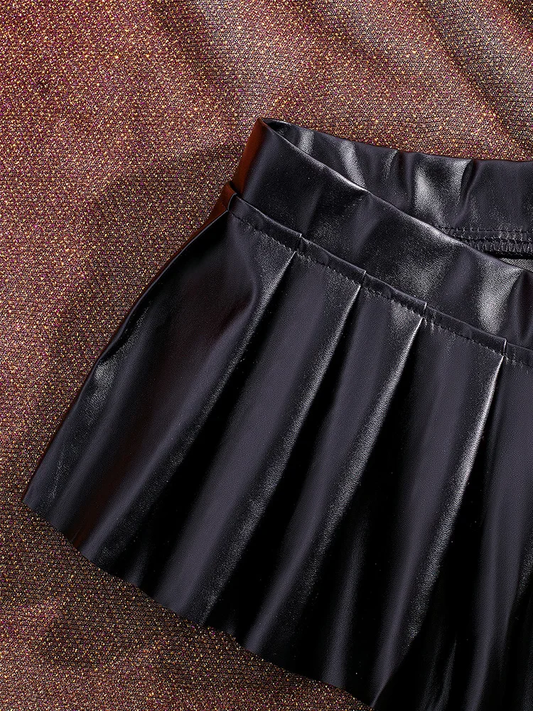 Everyday Gloss Pleated Skirt - Image 4