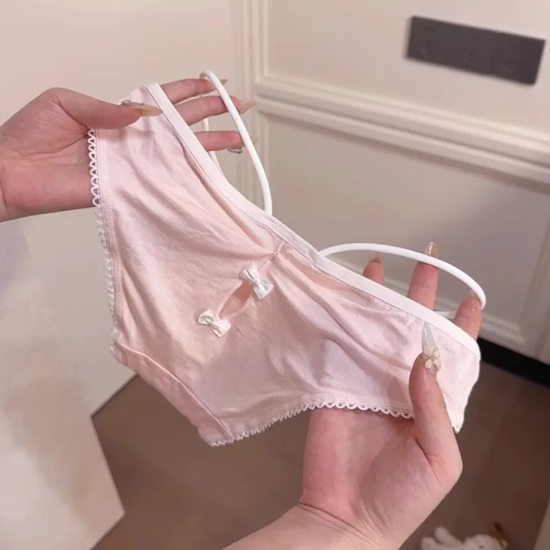 Sissy Bow Lace Panties - Image 2