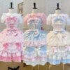 Y2K Vintage Lace Mini Dress