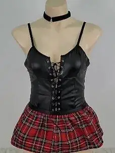 Naughty Uniform Micro Dress - Image 6