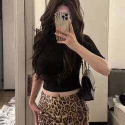 Sequin Shimmy Mini Skirt